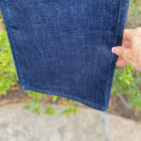 BANANA REPUBLIC FACTORY NWT Women’s Wide Leg Cargo Jeans Dark Wash Size 32/14 - Picture 7 of 8